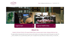 Desktop Screenshot of lagunahealthandspa.com
